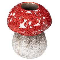 gjenstander Dekorativ sopp, fluesopp, telysholder som borddekorasjon, 9 cm