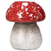 gjenstander Dekorativ sopp, fluesopp, telysholder som borddekorasjon, 9 cm