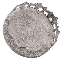 gjenstander Telysholder for å plugge inn vintage Ø7cm H7,5cm grå 4 stk