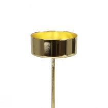 gjenstander Telysholder for plugging i gull telysholder Advent Ø4cm 8 stk