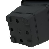 gjenstander Gryte “Nora” 23cm x 23cm H18,5cm antrasitt 1 stk.