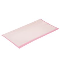 gjenstander Transmatt rosa våtbestandig blomsterfolie 57 cm, tilskåret til buketter, 20 stk.