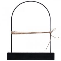 gjenstander Tørkede blomster Trelist Blomsterremse Tørkede blomster bue 25×20cm