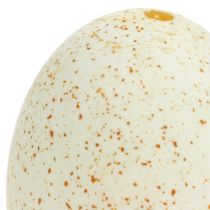 gjenstander Kalkunegg naturlig påskedekorasjon ekte fugleegg 6,5 cm 10 stk