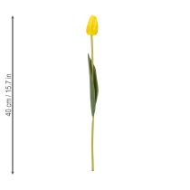 gjenstander Kunstige tulipanblomster for realistisk vårdekorasjon i stue eller kontor, 40 cm, 7 stk.
