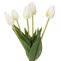 gjenstander Dekorative kunstige tulipanblomster for stilig interiørdesign, 40 cm, 5 stk.
