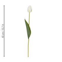 gjenstander Dekorative kunstige tulipanblomster for stilig interiørdesign, 40 cm, 5 stk.