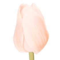 gjenstander Kunstig tulipanbukett, fargerik, realistisk dekorasjon, høy kvalitet for hjemmet, 43 cm, 7 stk.