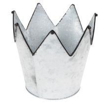 gjenstander Blomsterpottekrone metall dekorativ sink Ø21,5/19,5/17 cm sett med 3