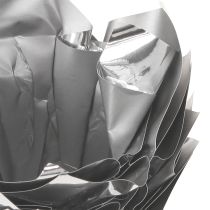 gjenstander Blomsterpotte sølvglans gaveemballasje Ø5,5 cm H6 cm 8 stk