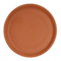 gjenstander Coaster, skål laget av keramikk, terracotta leire Ø13,5cm