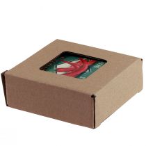 gjenstander Underlag for glass keramiske frukt grønnsaker 10×10cm 4stk