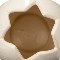 gjenstander Dekorativ vase eggformet, moderne vårdekorasjon til stue, 26 cm