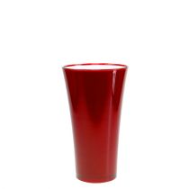 gjenstander Vase “Fizzy” Ø13,5cm H20cm rød, 1stk