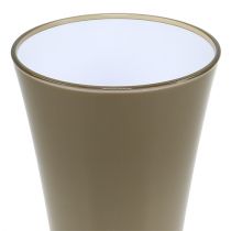 gjenstander Vase &quot;Fizzy&quot; platinagrå Ø28,5cm H45cm, 1stk