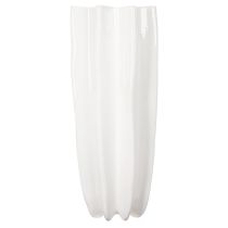 gjenstander Blomstervase riflet moderne dekorativ vase 38 cm