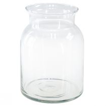 Dekorativ glassvase lanterne glass klar Ø18,5cm H25,5cm
