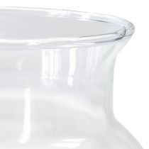 gjenstander Dekorativ glassvase lanterne glass klar Ø18,5cm H25,5cm