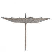 gjenstander Vintage lysestake grå til plugg inn Ø11cm H8,5cm 4stk