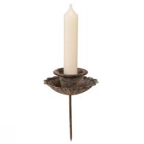 gjenstander Vintage spiss lysestake for innsetting Ø8,5cm H11,5cm 4stk