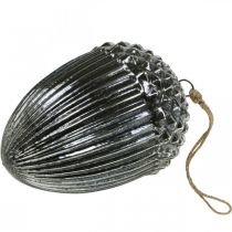 gjenstander Vintage juletrepynt eikenøtt glass juleanheng H20cm Ø14cm