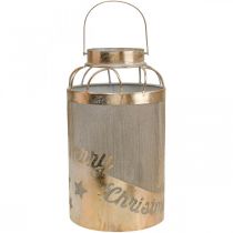 gjenstander Vintage lanternelysestake God jul Ø19cm H34cm