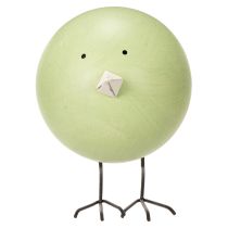 gjenstander Dekorative kyllingfigurer som et muntert blikkfang for vår og påske, 12 cm, 3 stk.