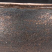 gjenstander Dekorativt fuglebad, blomsterskål med espalier, nostalgisk utseende, stilig hagetilbehør, 75 cm