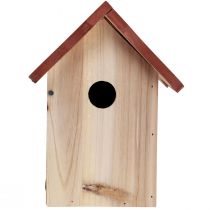 gjenstander Fuglehus hekkekasse i tre natur brun/beige 23cm 1 stk