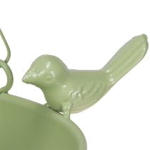 gjenstander Værbestandig fuglemater med kjettingoppheng og dekorative fugler, 47 cm