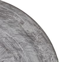 gjenstander Dekorativt fuglebad med delikat bladmønster i vintagestil, 74 cm