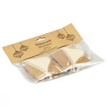 gjenstander Honeycomb balls honeycomb balls løk krem hvitt gull Ø8cm 4 stk