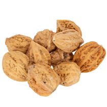 gjenstander Valnøtter, et naturprodukt for borddekorasjon og gjør-det-selv-prosjekter. Naturlige valnøtter, 4-5 cm, 300 g.