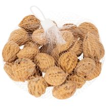gjenstander Valnøtter, et naturprodukt for borddekorasjon og gjør-det-selv-prosjekter. Naturlige valnøtter, 4-5 cm, 300 g.