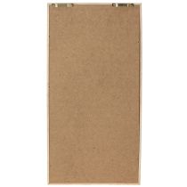 gjenstander Veggdekorasjon i tre med keramiske vaser H35cm landlig stil