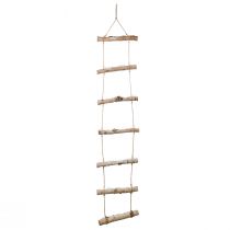 gjenstander Juleveggdekorasjon med mikro LED eventyrlys, små snøflak i tre og snødekte greiner H150cm