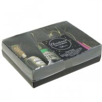 gjenstander Juleanheng flaske Juletrepynt 7cm assortert 4stk