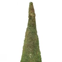 gjenstander Juletre mosepynt i grønn natur Ø30cm H100cm