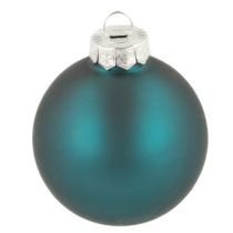 gjenstander Julekule, matt og blank, festlig julekule, 6 cm, 24 deler