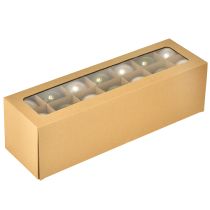 gjenstander Julekuler glasskule grønn sølvgrå Ø60mm 24 stk