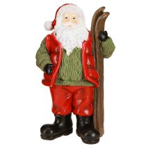 gjenstander Julenisse dekorasjonsfigur med skimalt 14×10,5×24,5cm