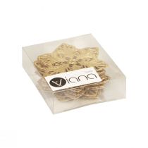 gjenstander Julestjerne stjerner Julepynt metall Ø6cm 36 stk