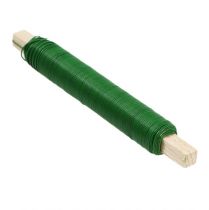 Innpakningstråd håndverkstråd grønn 0,65mm 100g
