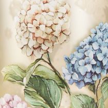 gjenstander Elegant lysestake med blomstermotiver for koselig romdekorasjon, 12,5 cm, 2 stk.