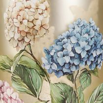 gjenstander Telysholder i glass med blomstermotiv for harmoniske øyeblikk, 18 cm