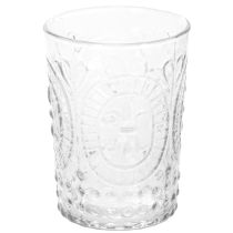 gjenstander Glass orkanlykt, lysholder, telysholder, glass Ø7,5 cm H10 cm