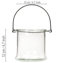 gjenstander Hengende glasslykt Ø12cm H12,5cm 2 stk