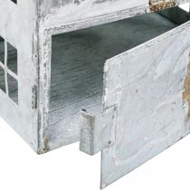 gjenstander Light house telysholder metall telyshus H26cm