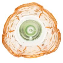 gjenstander Tulipanformet telysholder i glass, vintage-stil, romantisk hjemmedekorasjon, 20 cm