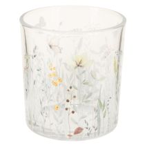 gjenstander Elegant sommerfugldesignet lanterne for harmonisk rominnredning, 12,5 cm, 4 stk.